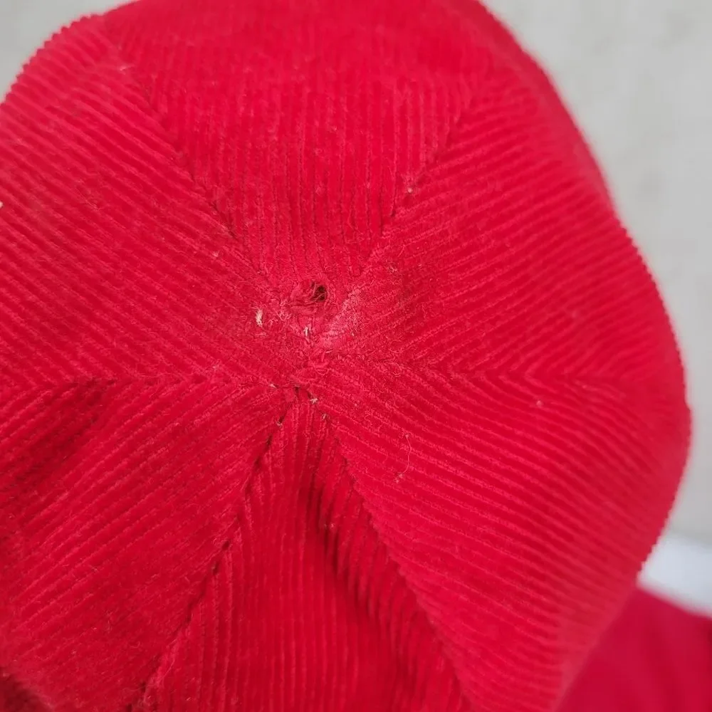 Danny Dare Vintage Corduroy Bomber Jacket and Newsboy Hat